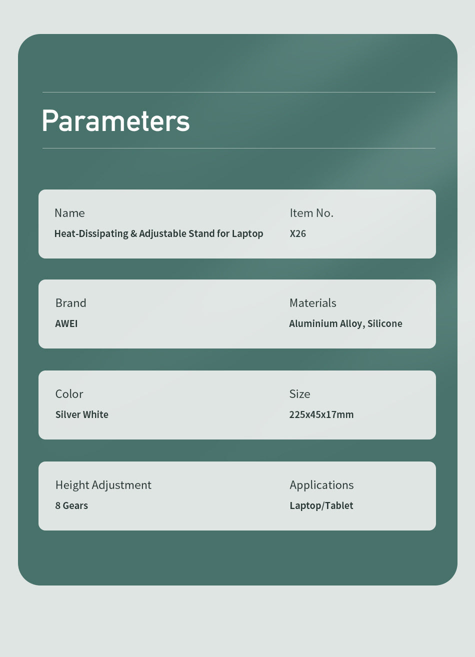 Support Ordinateur portable multifonction AWEI