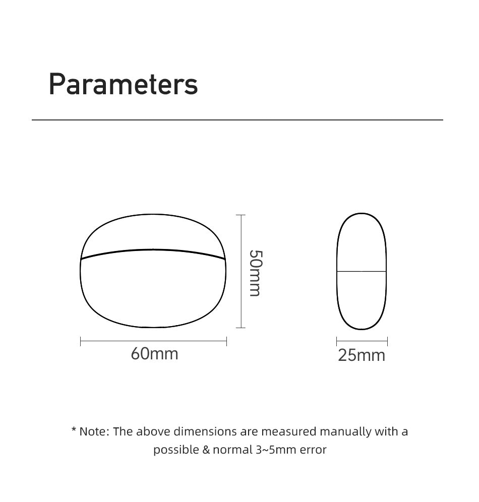 AWEI ENC Écouteurs Bluetooth – Semi In-Ear avec Annulation de Bruit