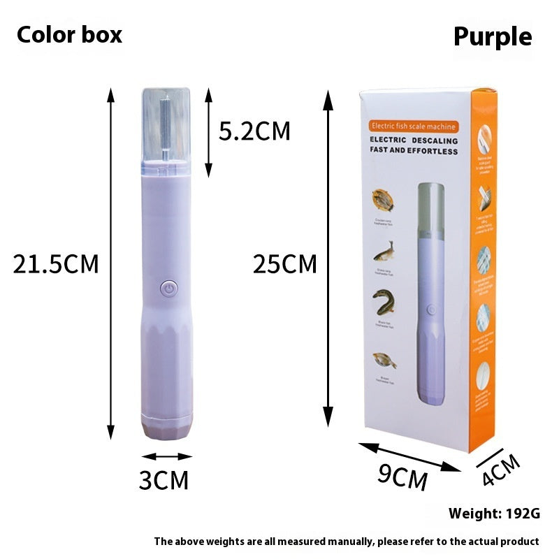 Décapeur électrique d’écailles de poisson – automatique & étanche