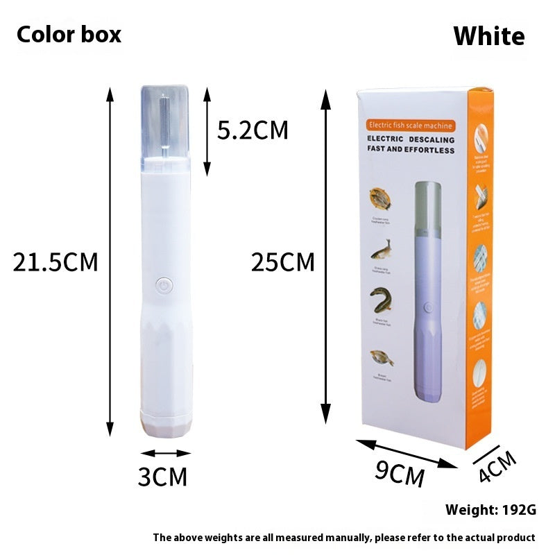 Décapeur électrique d’écailles de poisson – automatique & étanche